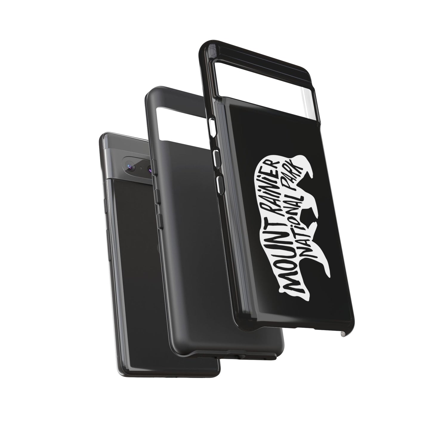 Mount Rainier National Park Phone Case - Black Bear Design