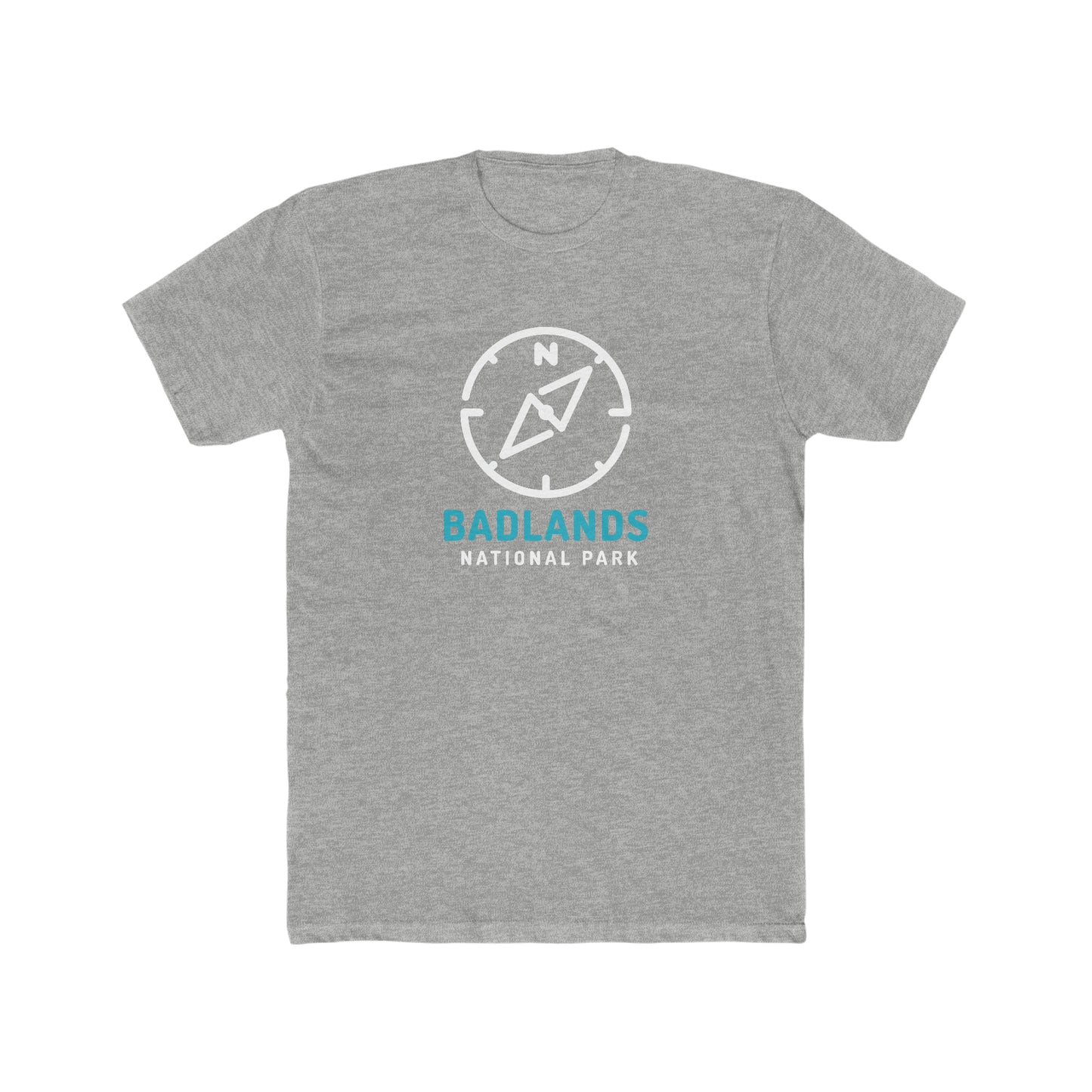 Badlands National Park T-Shirt Compass Design