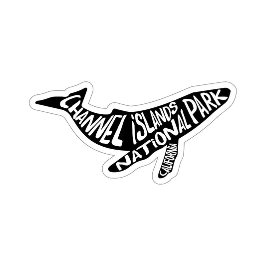 Channel Islands National Park Sticker - Humpback Whale