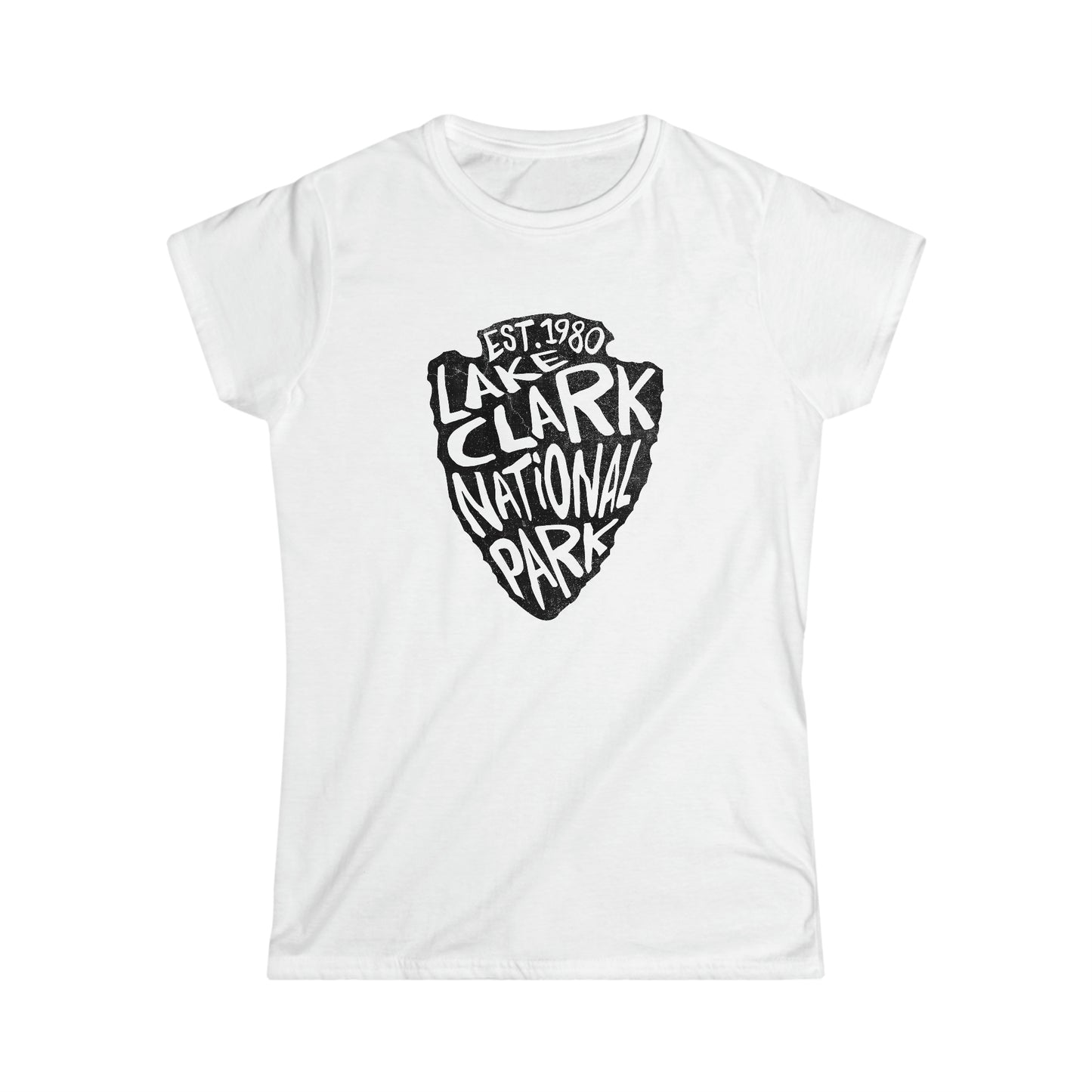 Lake Clark National Park Women's T-Shirt - Arrowhead Design