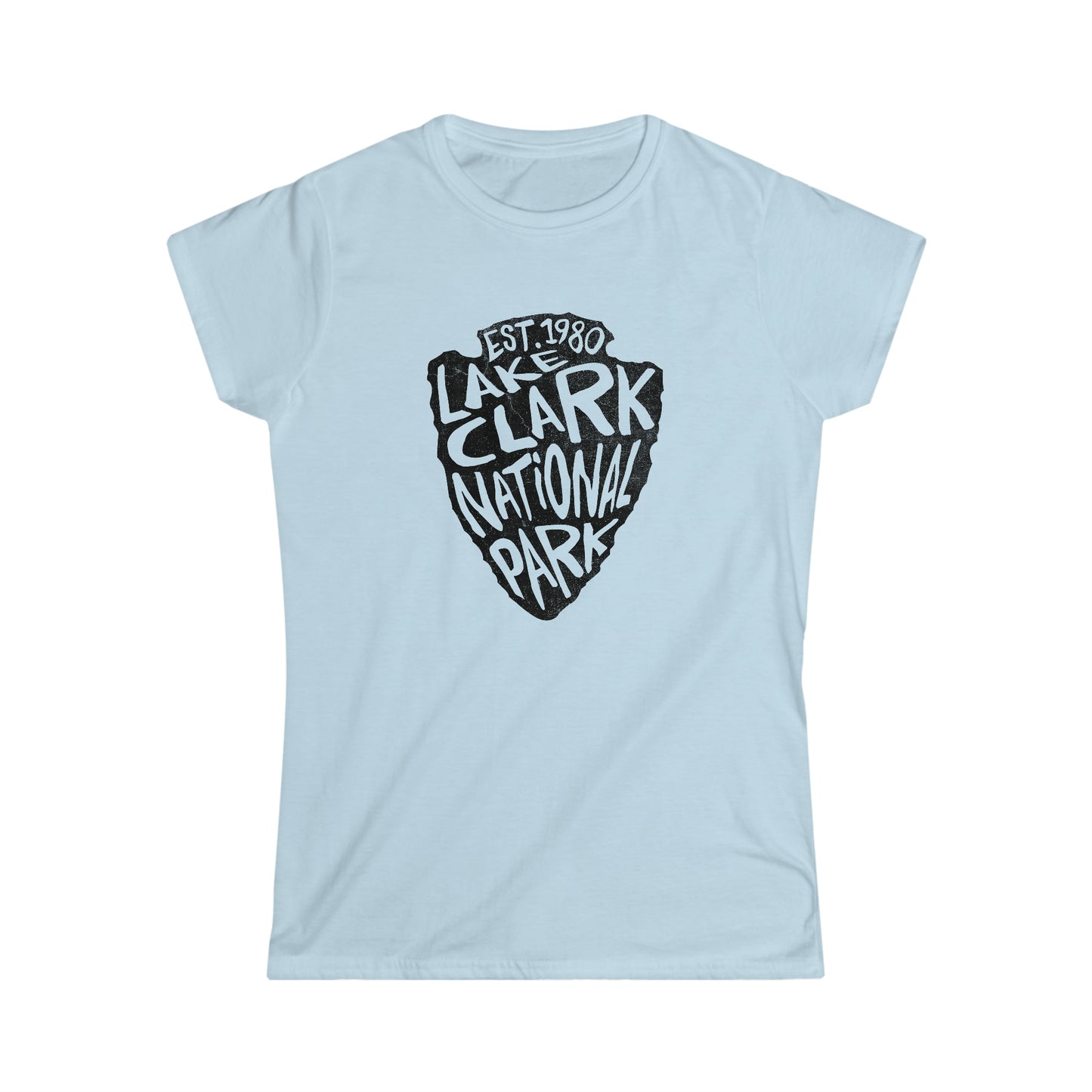 Lake Clark National Park Women's T-Shirt - Arrowhead Design