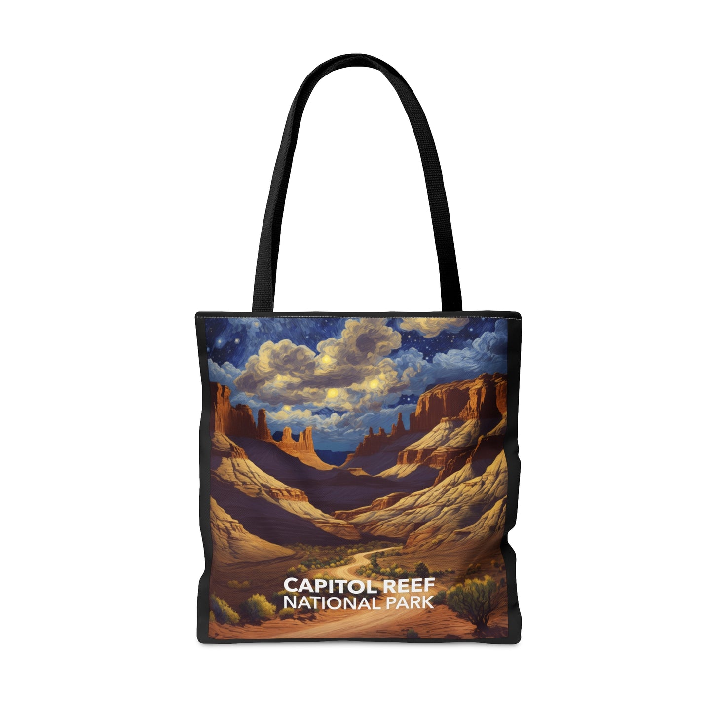 Capitol Reef National Park Tote Bag - The Starry Night