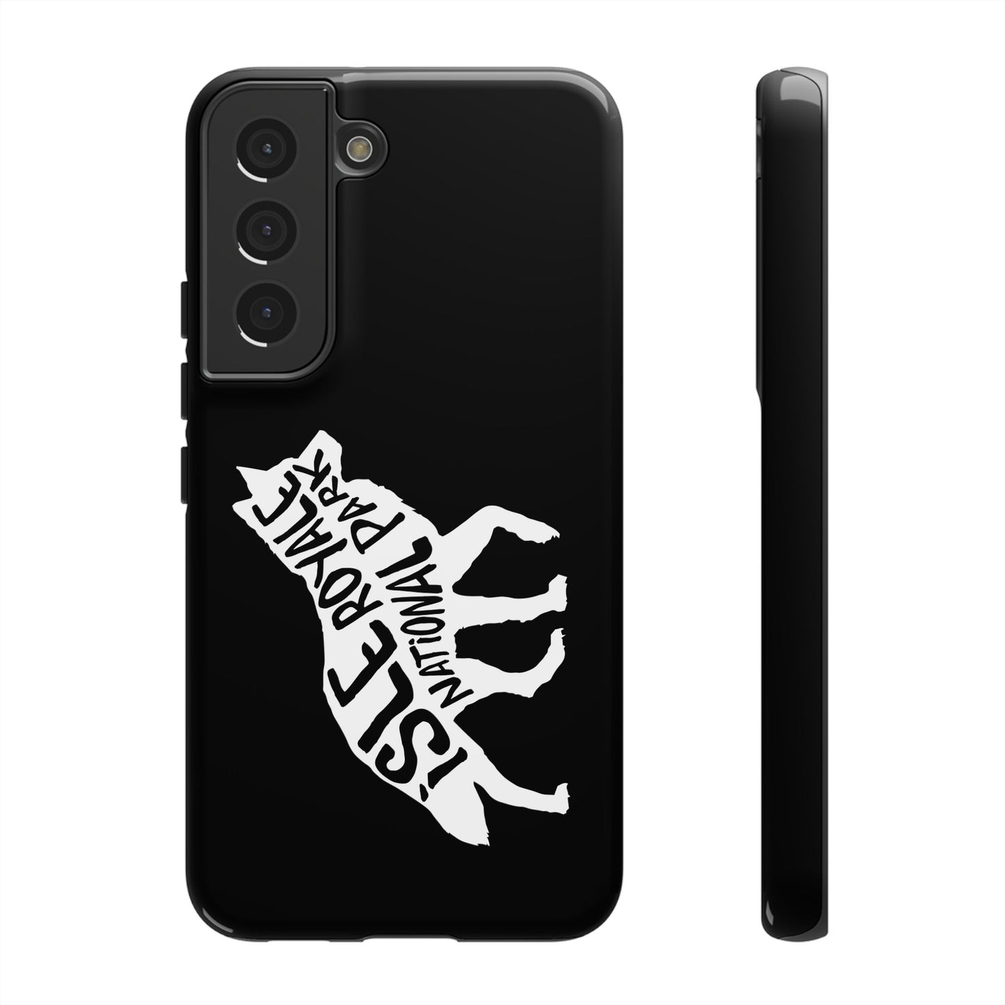 Isle Royale National Park Phone Case - Wolf Design