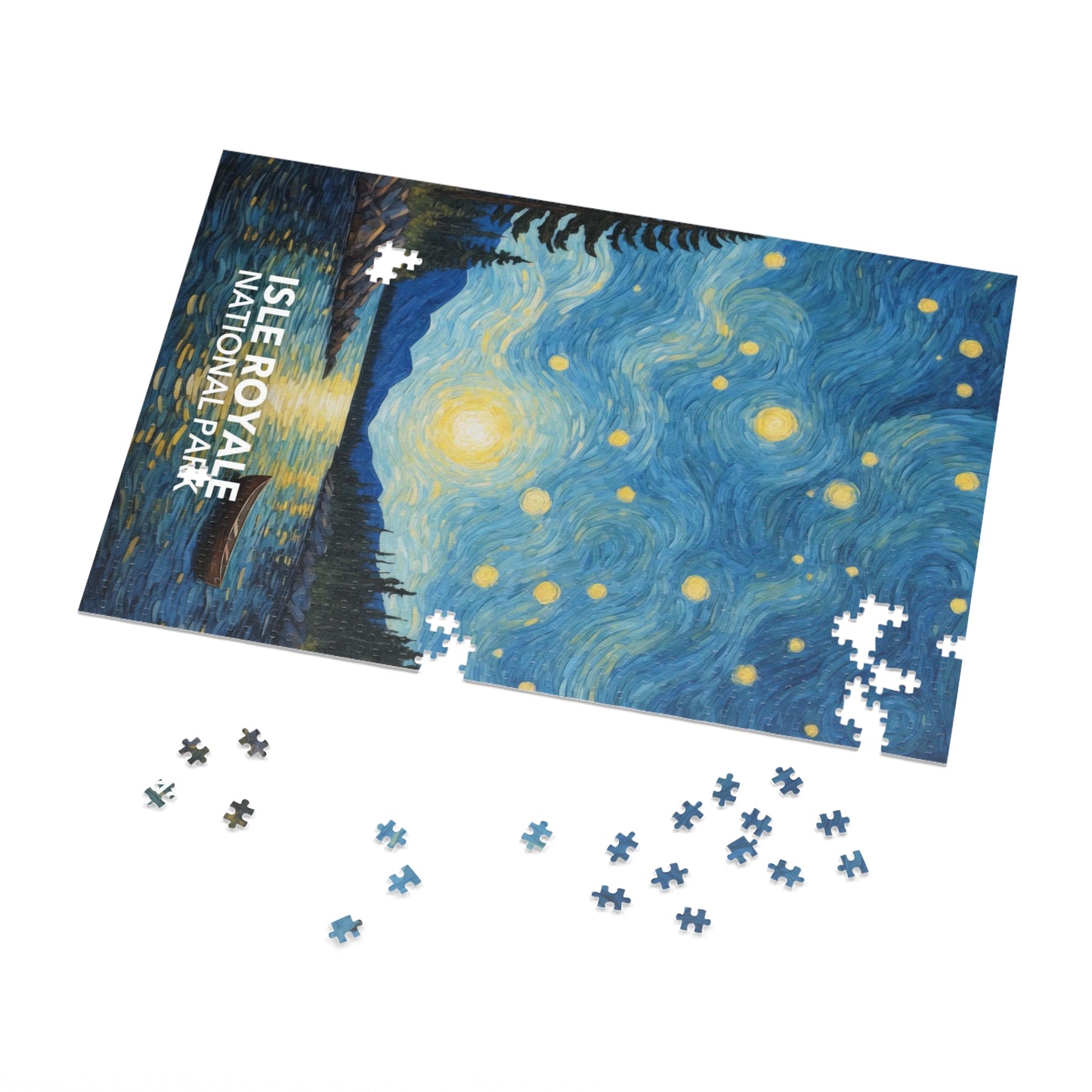 Isle Royale National Park Jigsaw Puzzle - The Starry Night