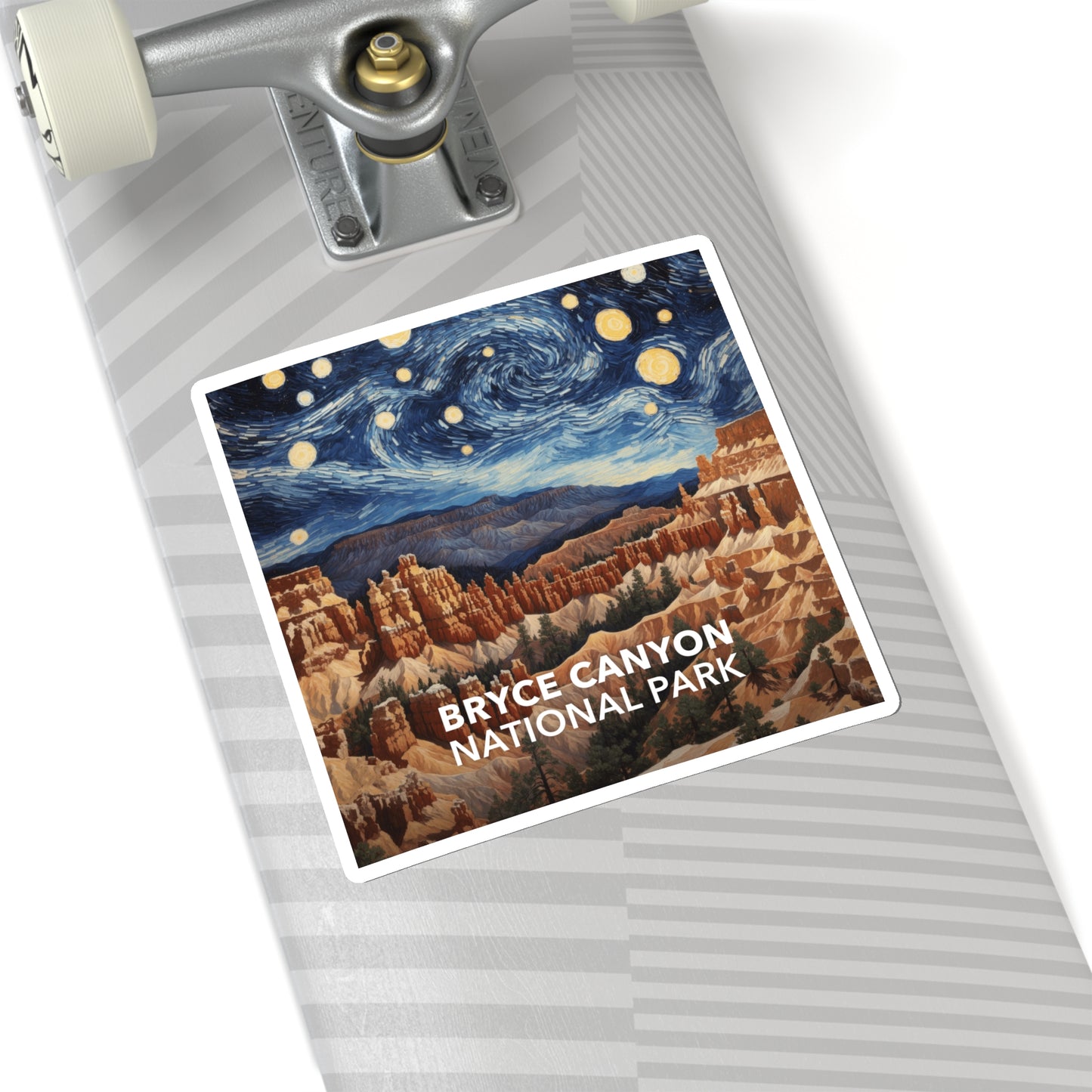 Bryce Canyon National Park Sticker - The Starry Night