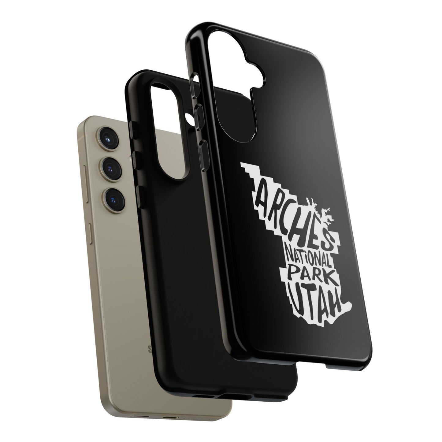 Arches National Park iPhone Case - Map Design