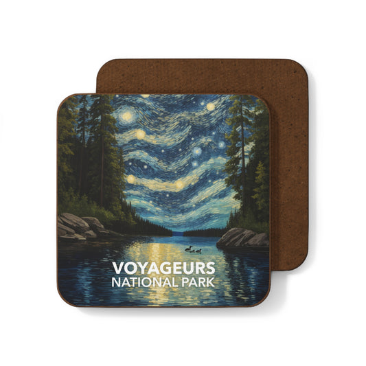 Voyageurs National Park Coaster - The Starry Night