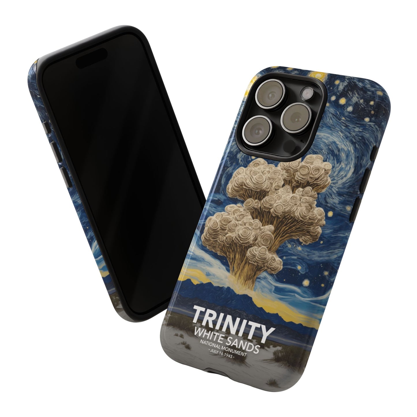 White Sands National Park Phone Case - Starry Night Trinity Test