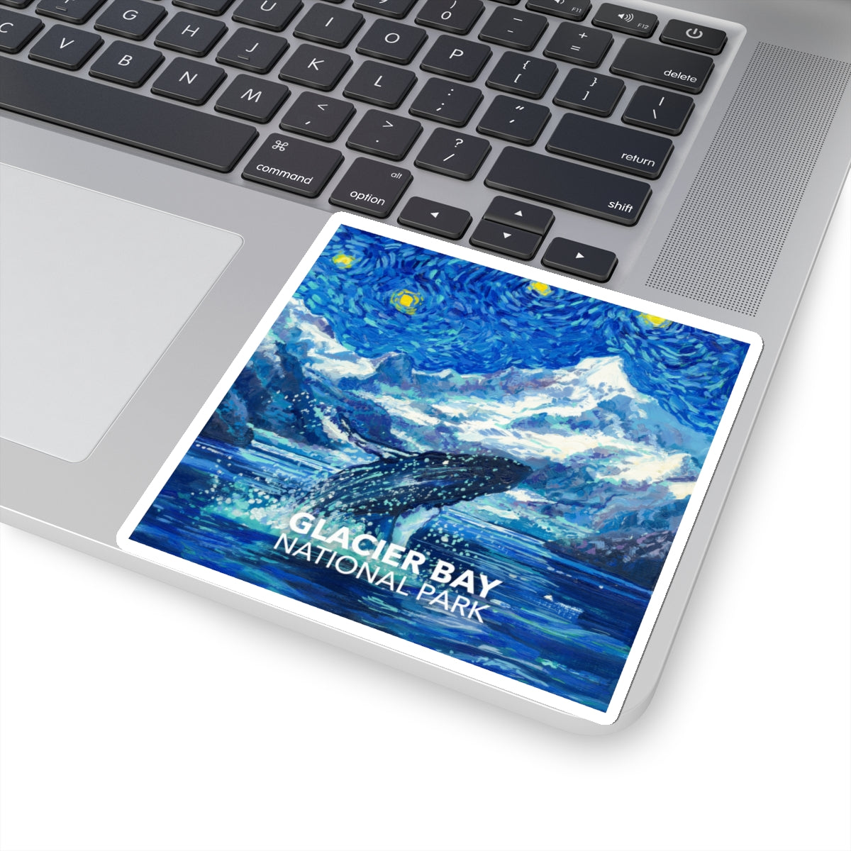 Glacier Bay National Park Sticker - The Starry Night