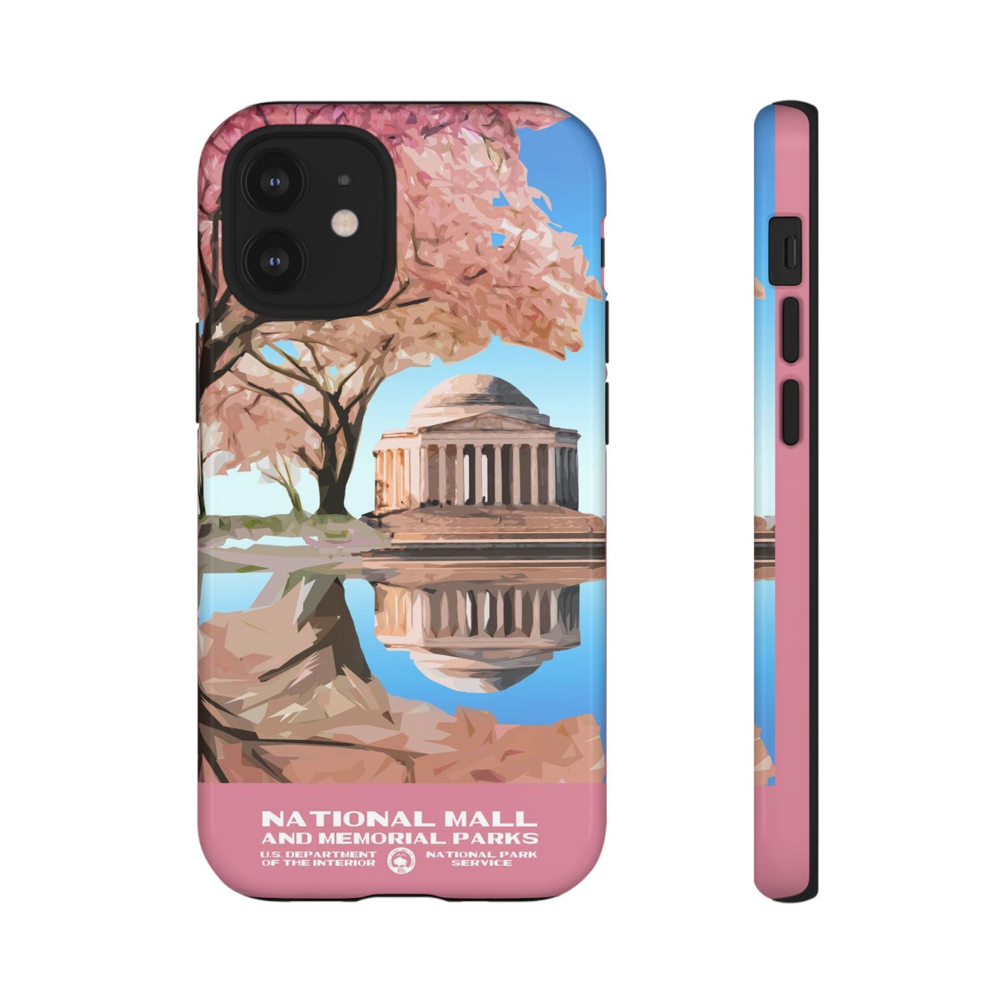 National Mall Washington DC WPA Phone Case