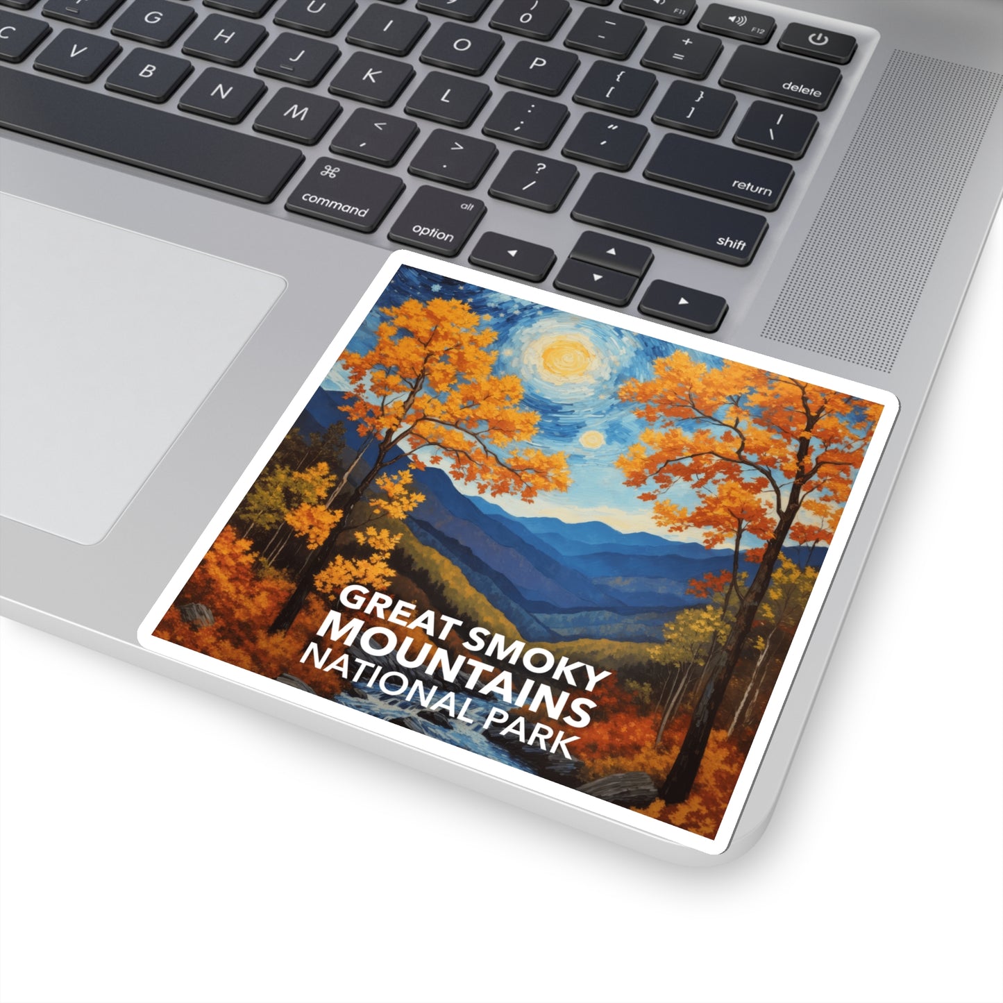 Great Smoky Mountains National Park Sticker - The Starry Night