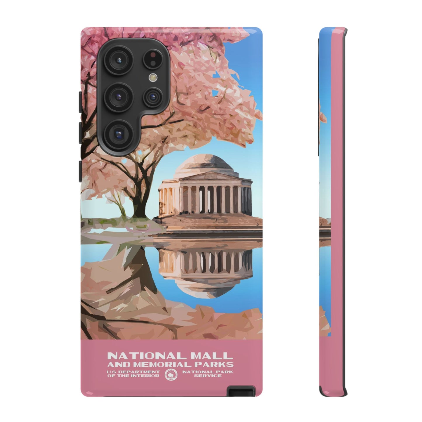 National Mall Washington DC WPA Phone Case