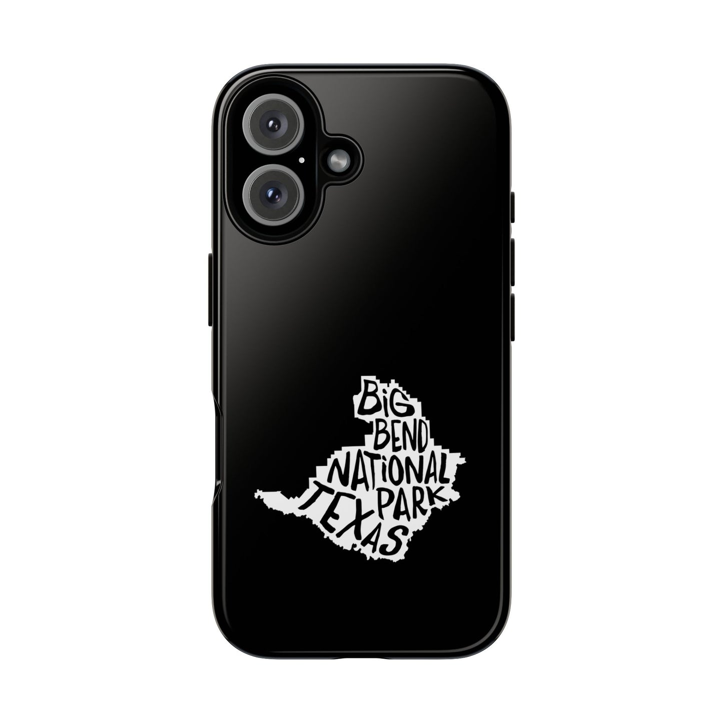 Big Bend National Park Phone Case - Map Design