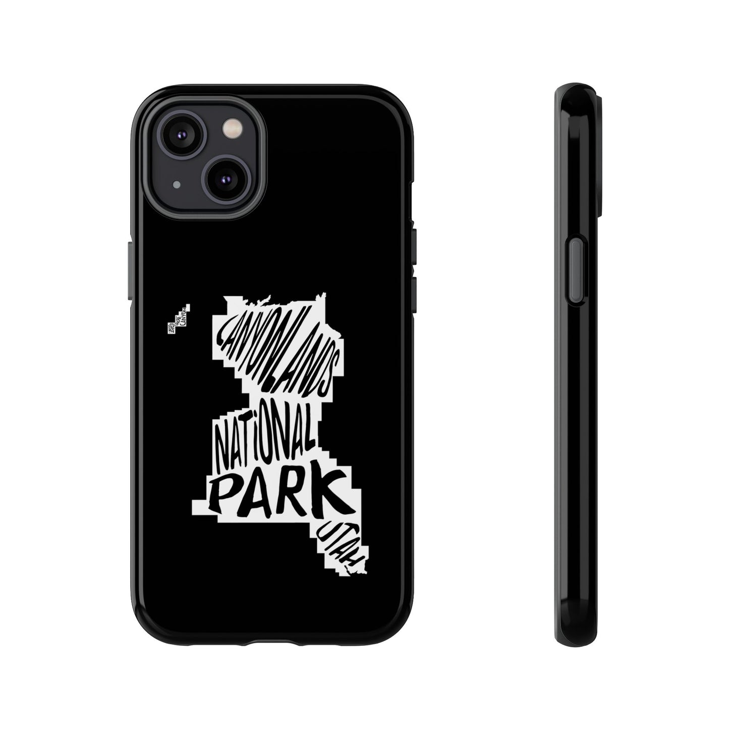 Canyonlands National Park Phone Case - Map Design