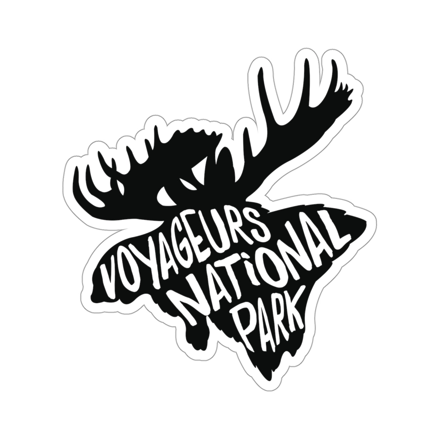 Voyageurs National Park Sticker - Moose