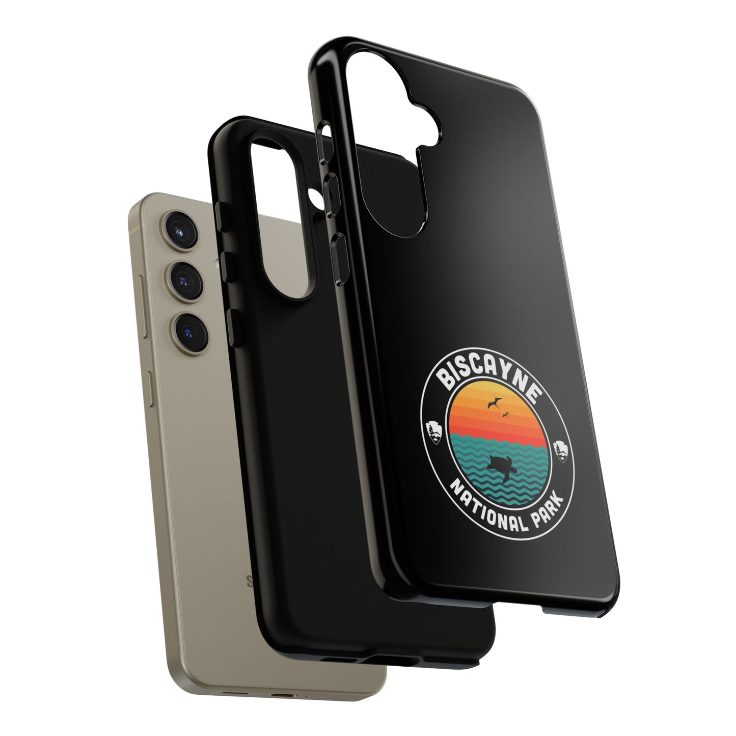 Biscayne National Park Phone Case - Round Emblem Design