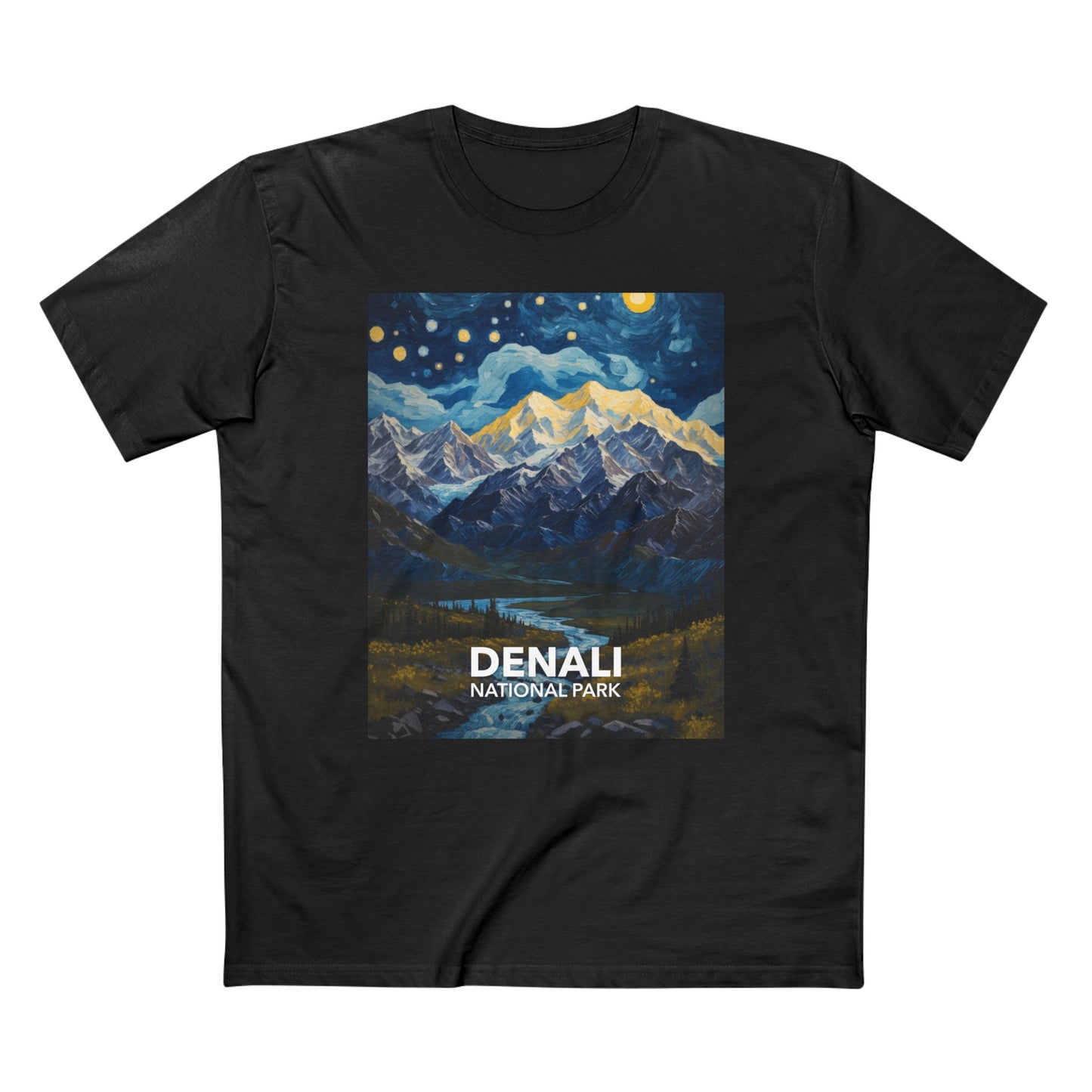 Denali National Park T-Shirt - The Starry Night