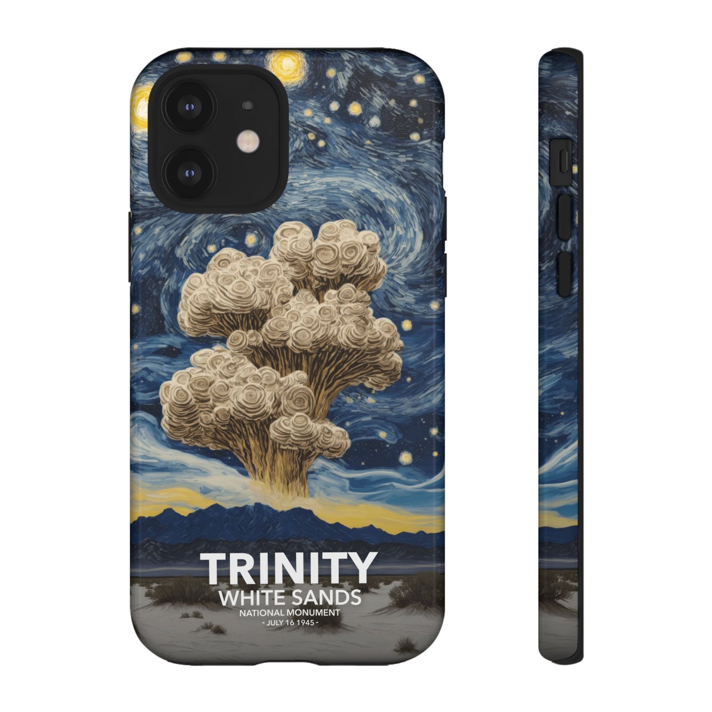 White Sands National Park Phone Case - Starry Night Trinity Test