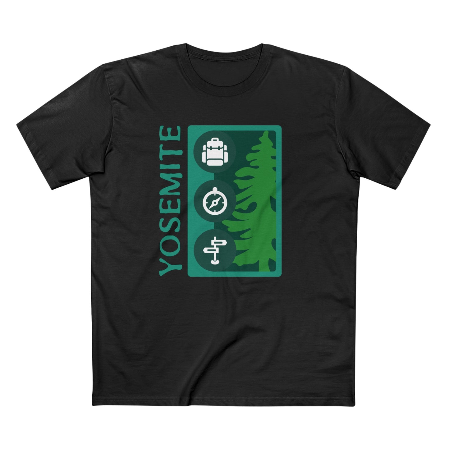Yosemite National Park T-Shirt Tree Graphic