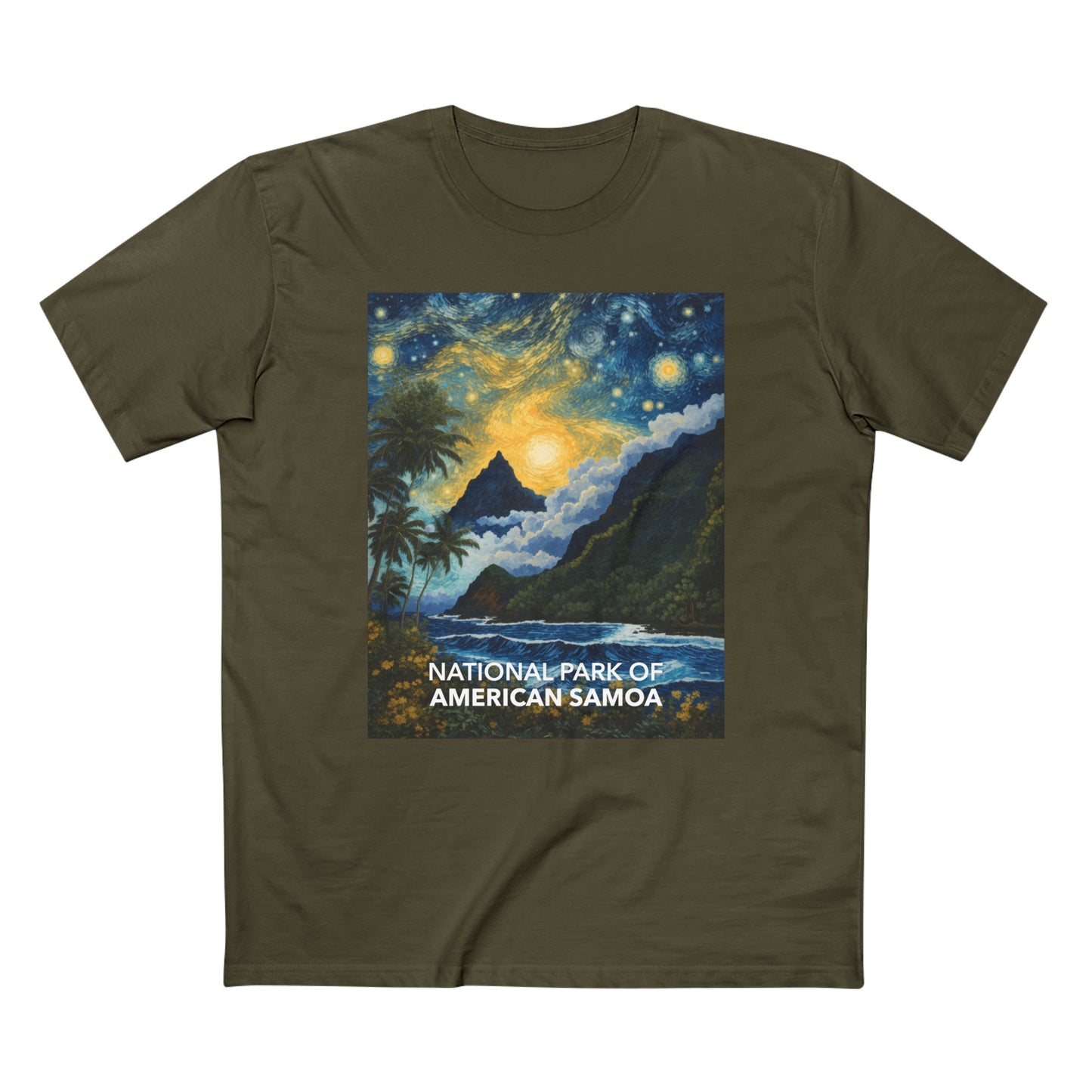 National Park of American Samoa T-Shirt - The Starry Night