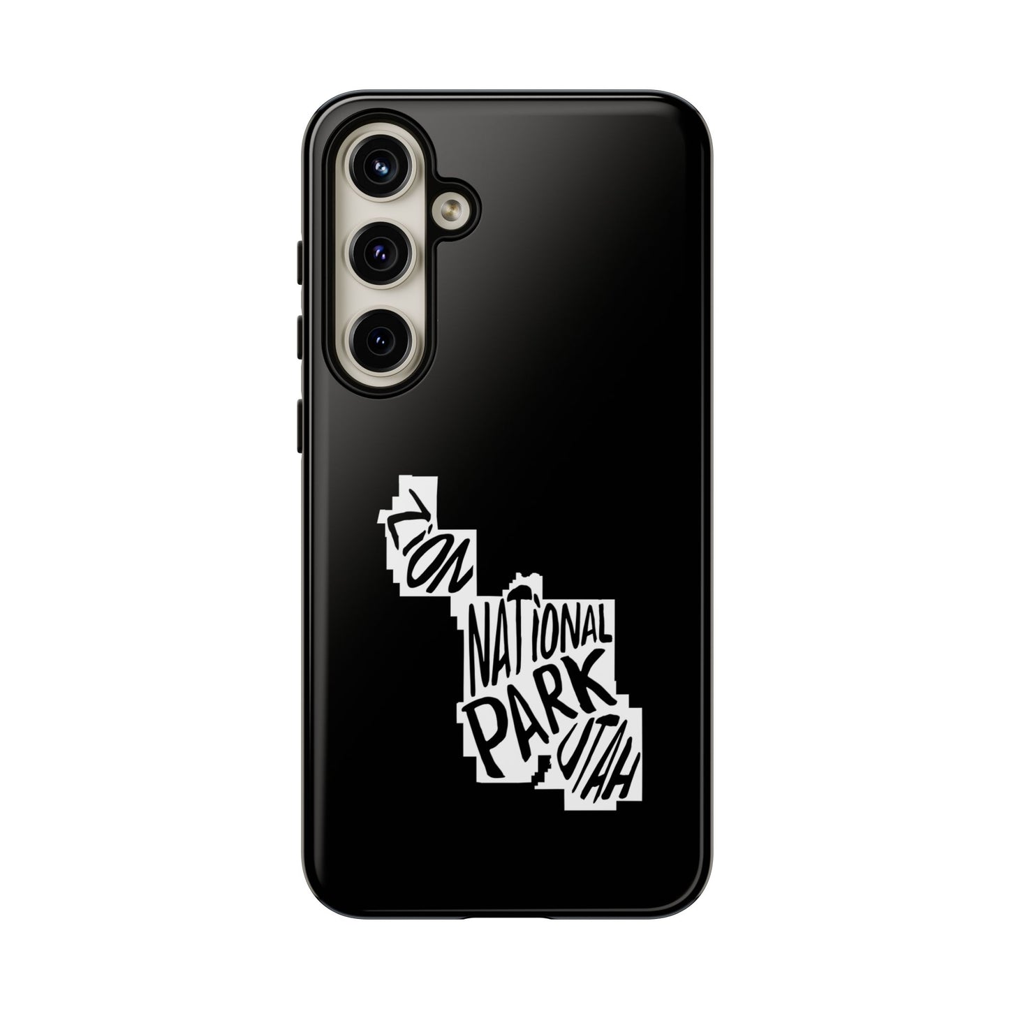 Zion National Park Phone Case - Map Design