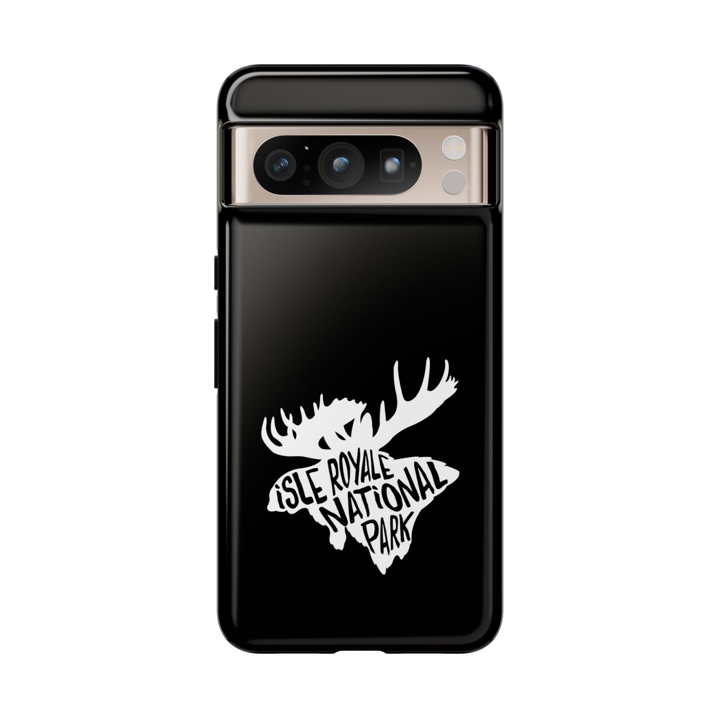 Isle Royale National Park Phone Case - Moose Design