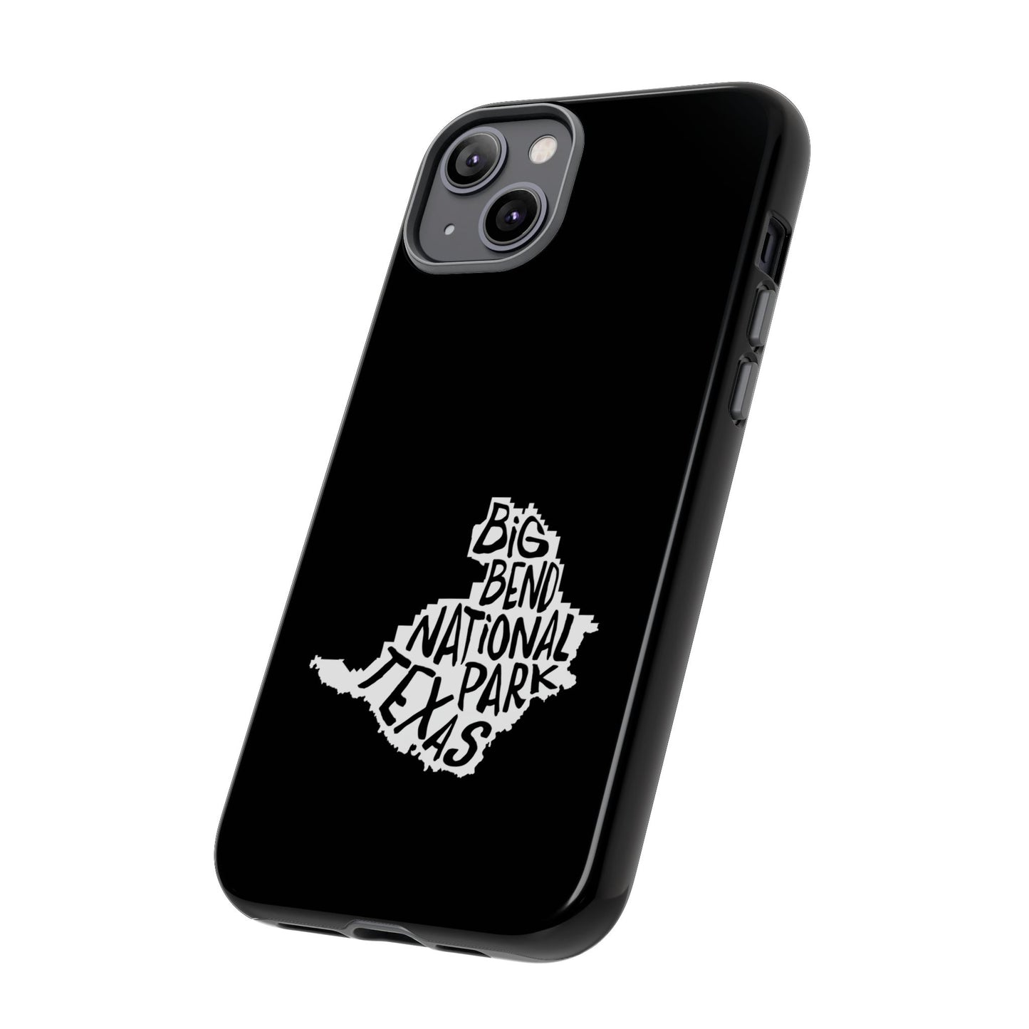 Big Bend National Park Phone Case - Map Design