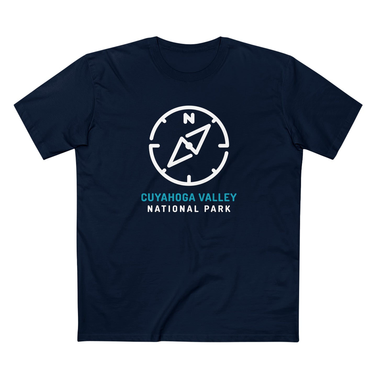 Cuyahoga Valley National Park T-Shirt Compass Design