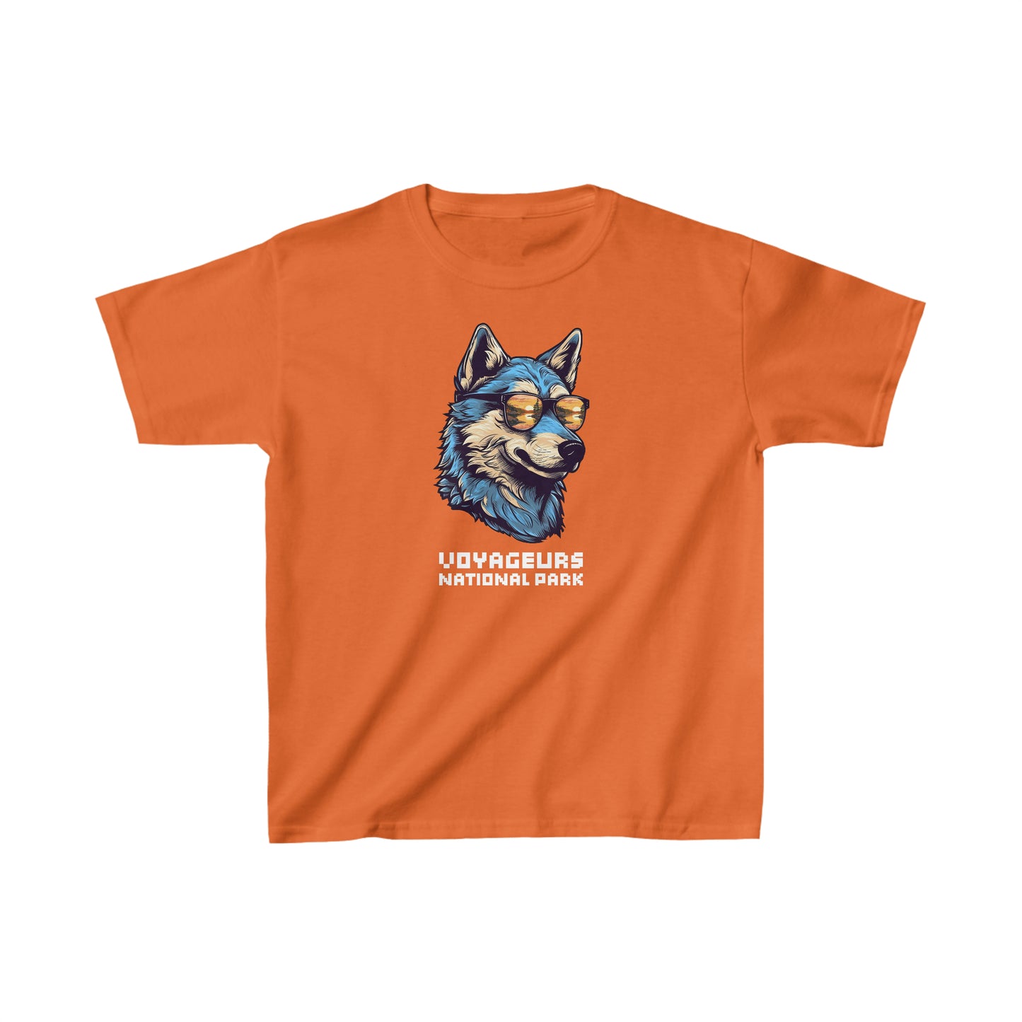 Voyageurs National Park Child T-Shirt - Cool Wolf