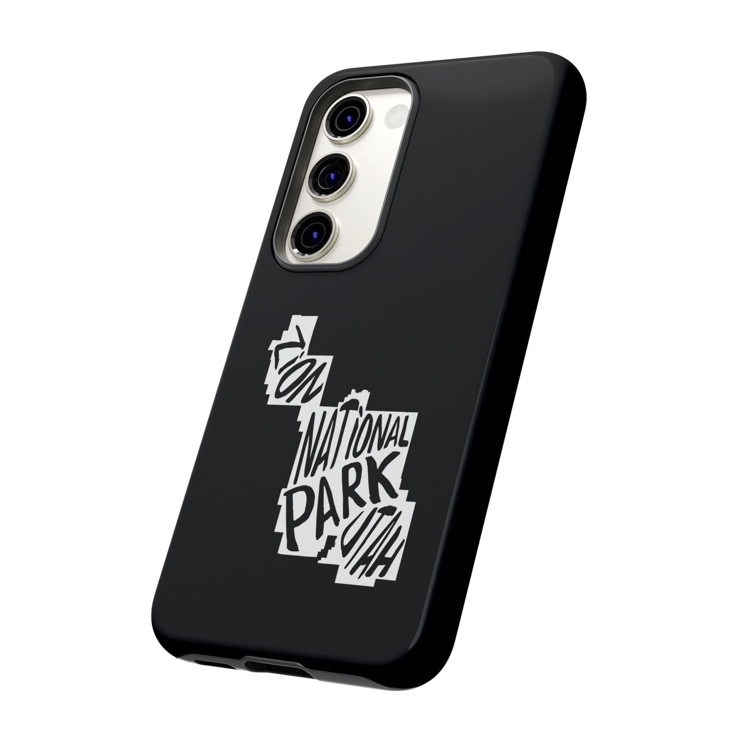 Zion National Park Phone Case - Map Design
