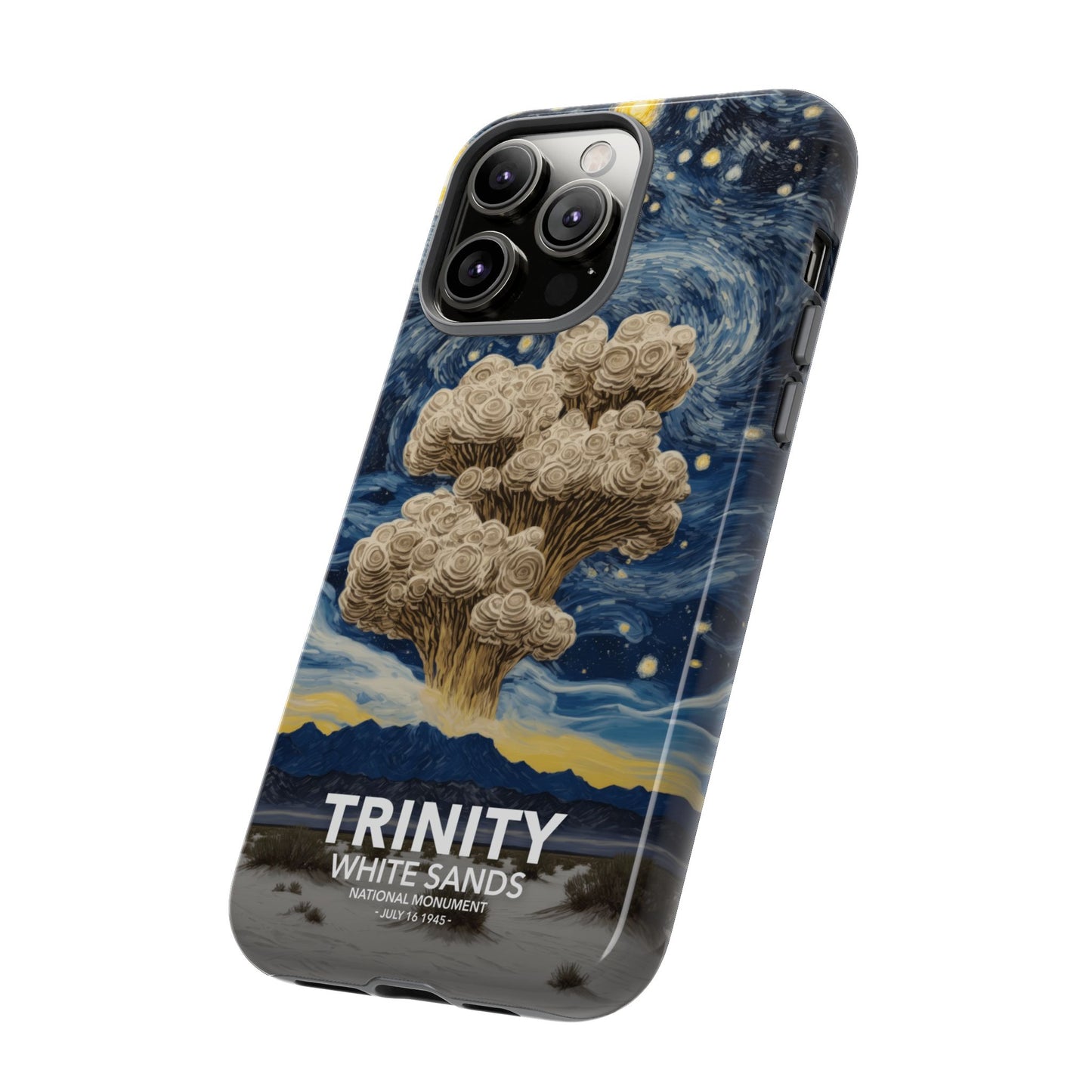 White Sands National Park Phone Case - Starry Night Trinity Test