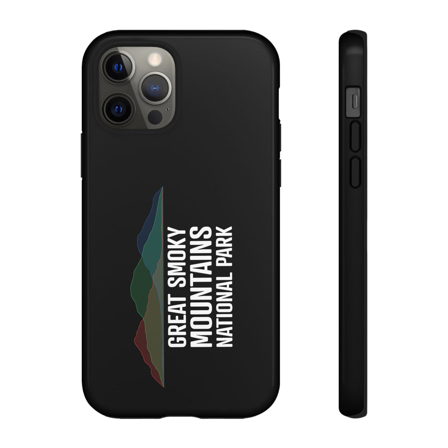 Great Smoky Mountains National Park Phone Case - Histogram Design