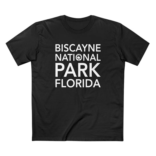 Biscayne National Park T-Shirt Block Text