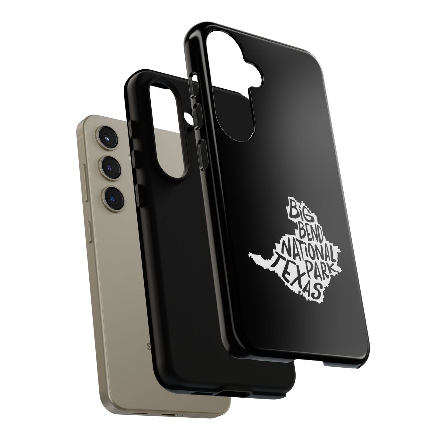 Big Bend National Park Phone Case - Map Design