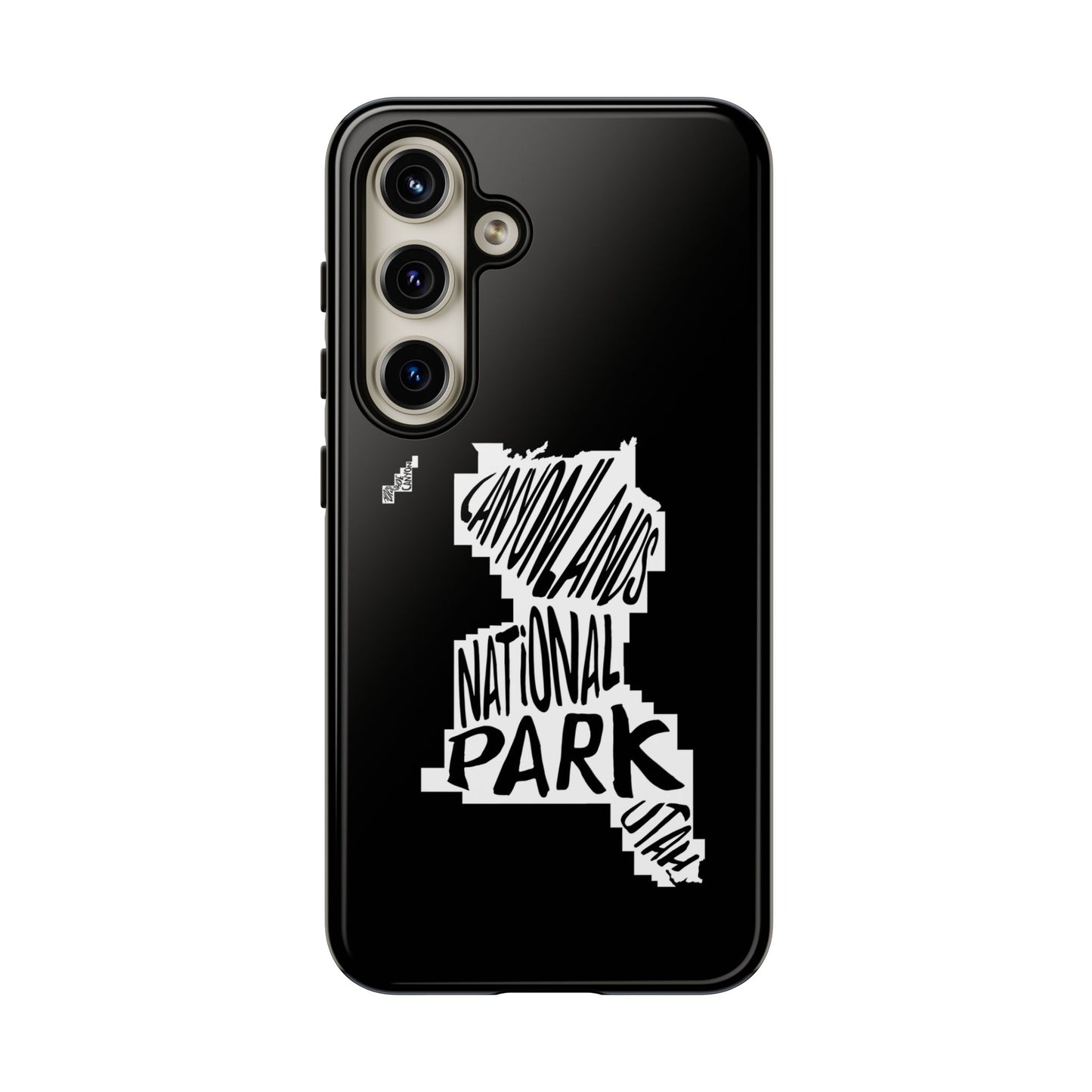 Canyonlands National Park Phone Case - Map Design