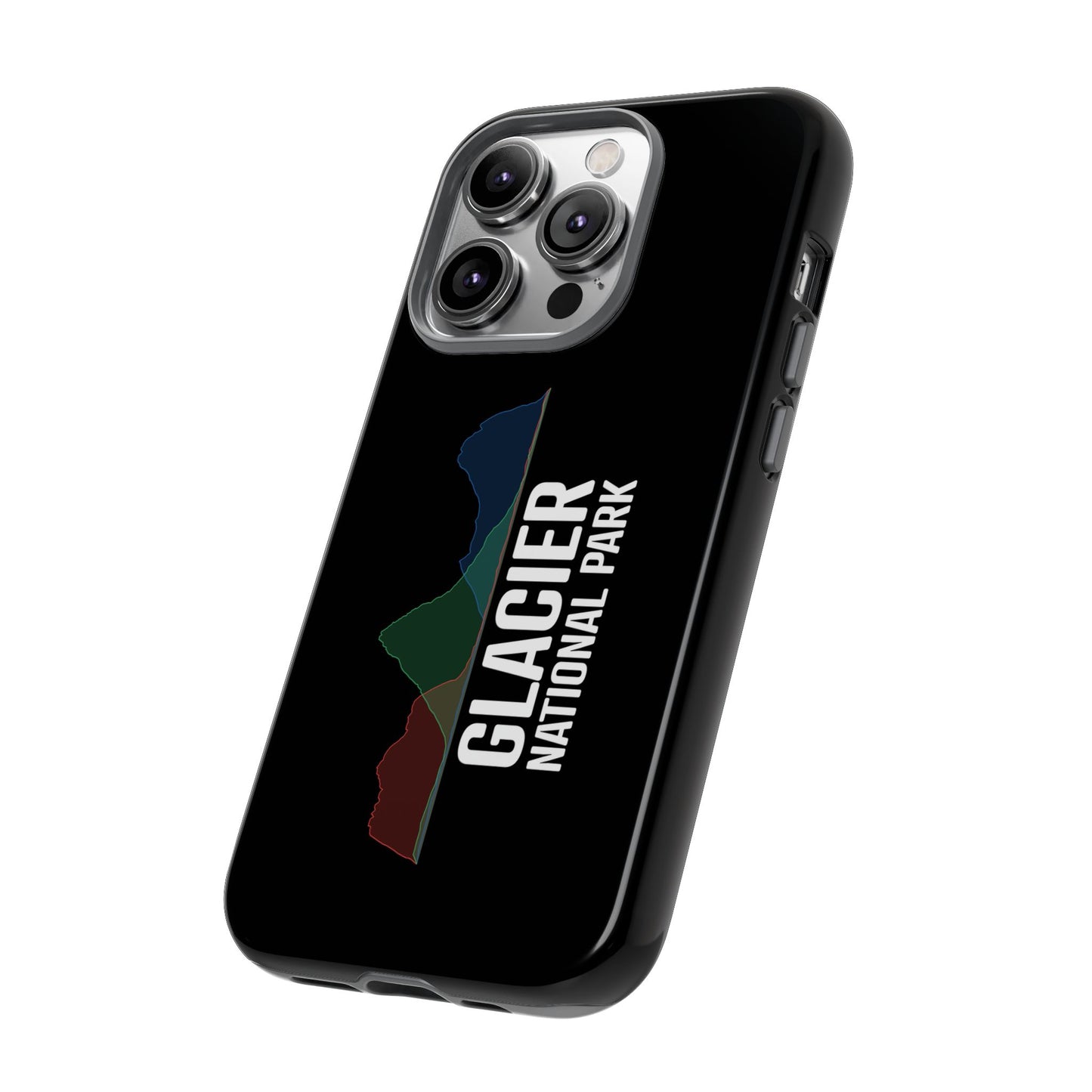 Glacier National Park Phone Case - Histogram Design