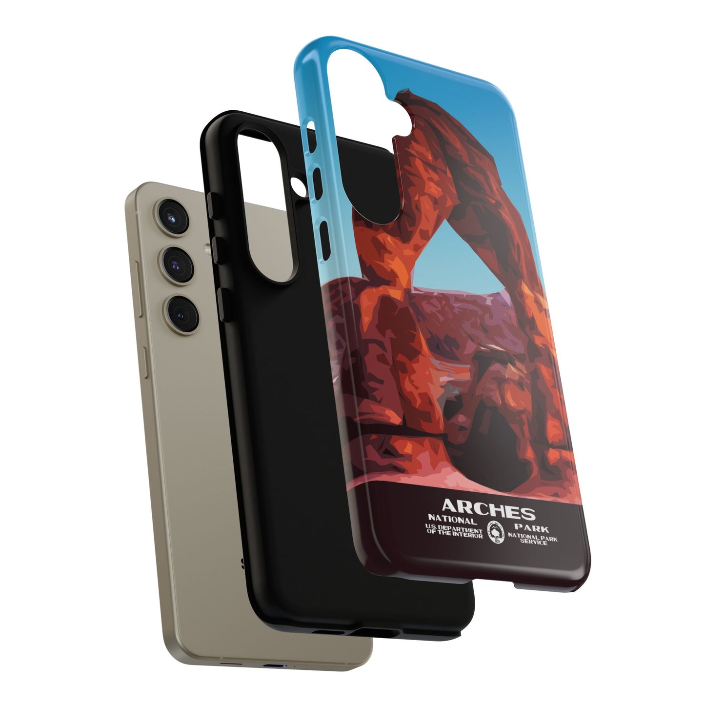 Arches National Park Phone Case - WPA Style