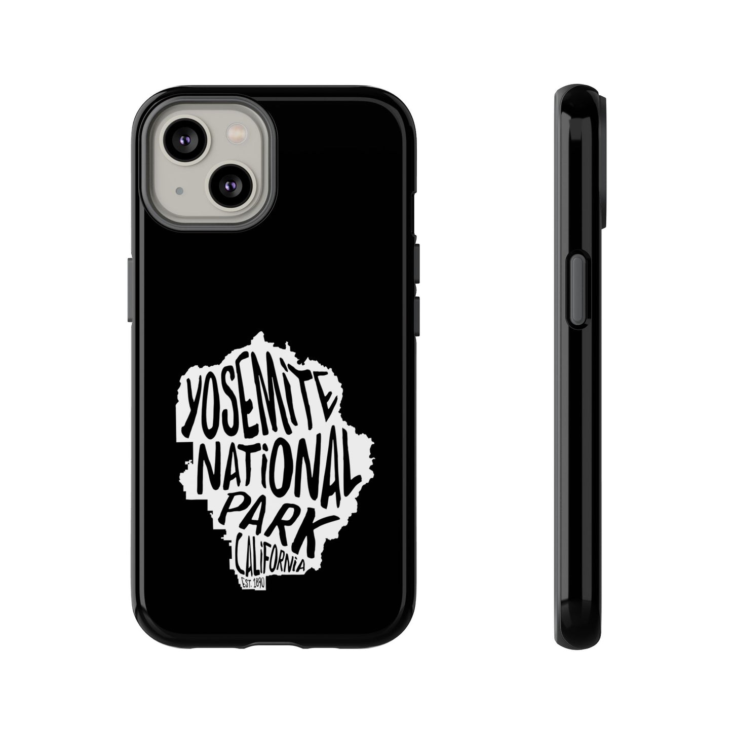 Yosemite National Park Phone Case - Map Design