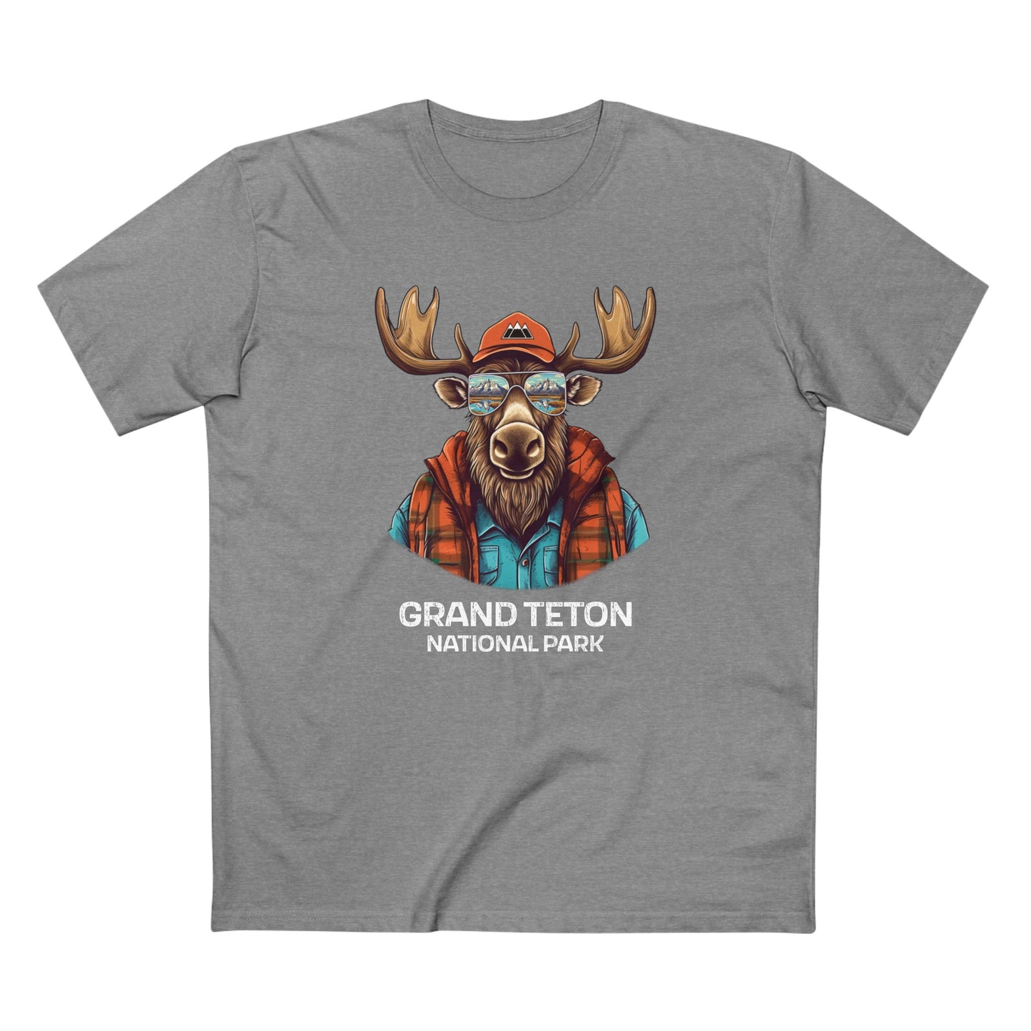 Grand Teton National Park T-Shirt - Cool Moose