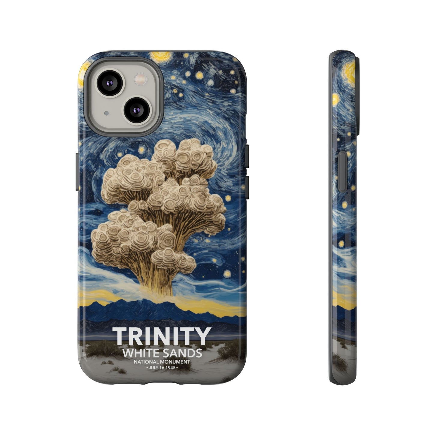 White Sands National Park Phone Case - Starry Night Trinity Test