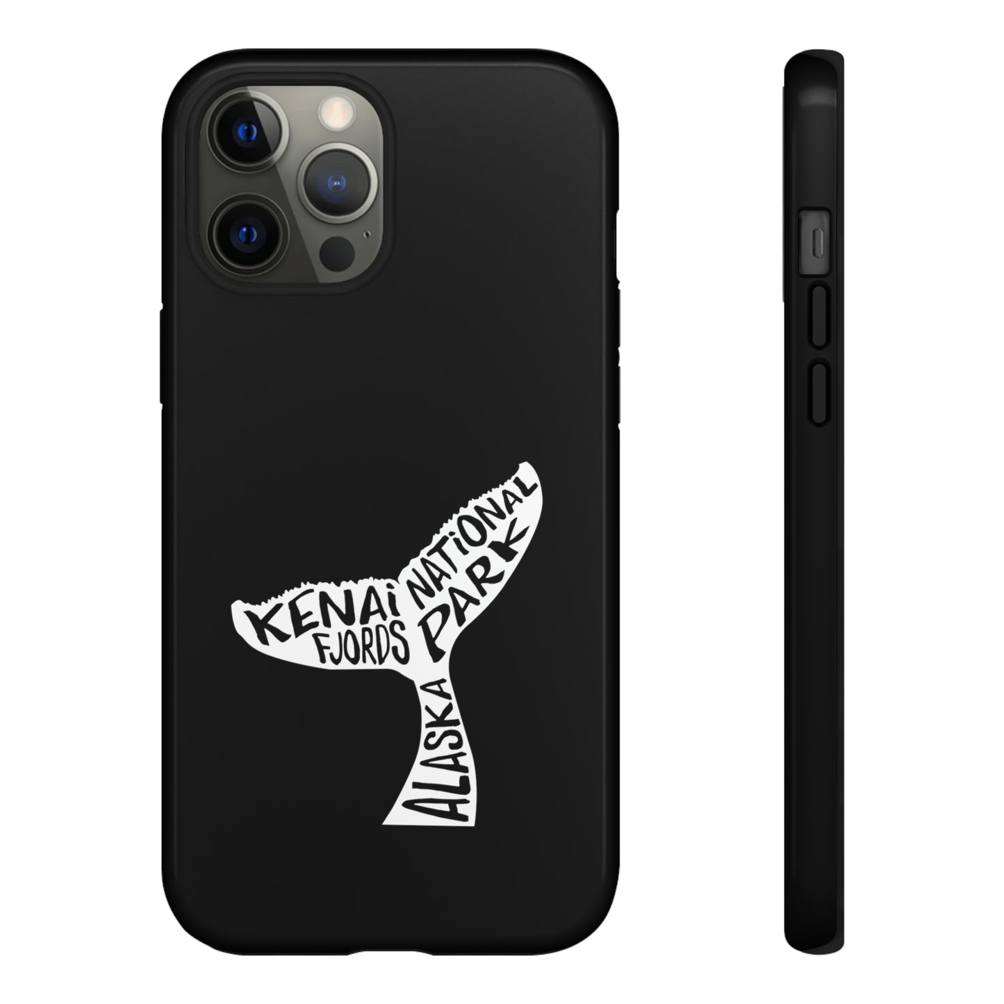 Kenai Fjords National Park Phone Case - Humpback Whale Tale Design