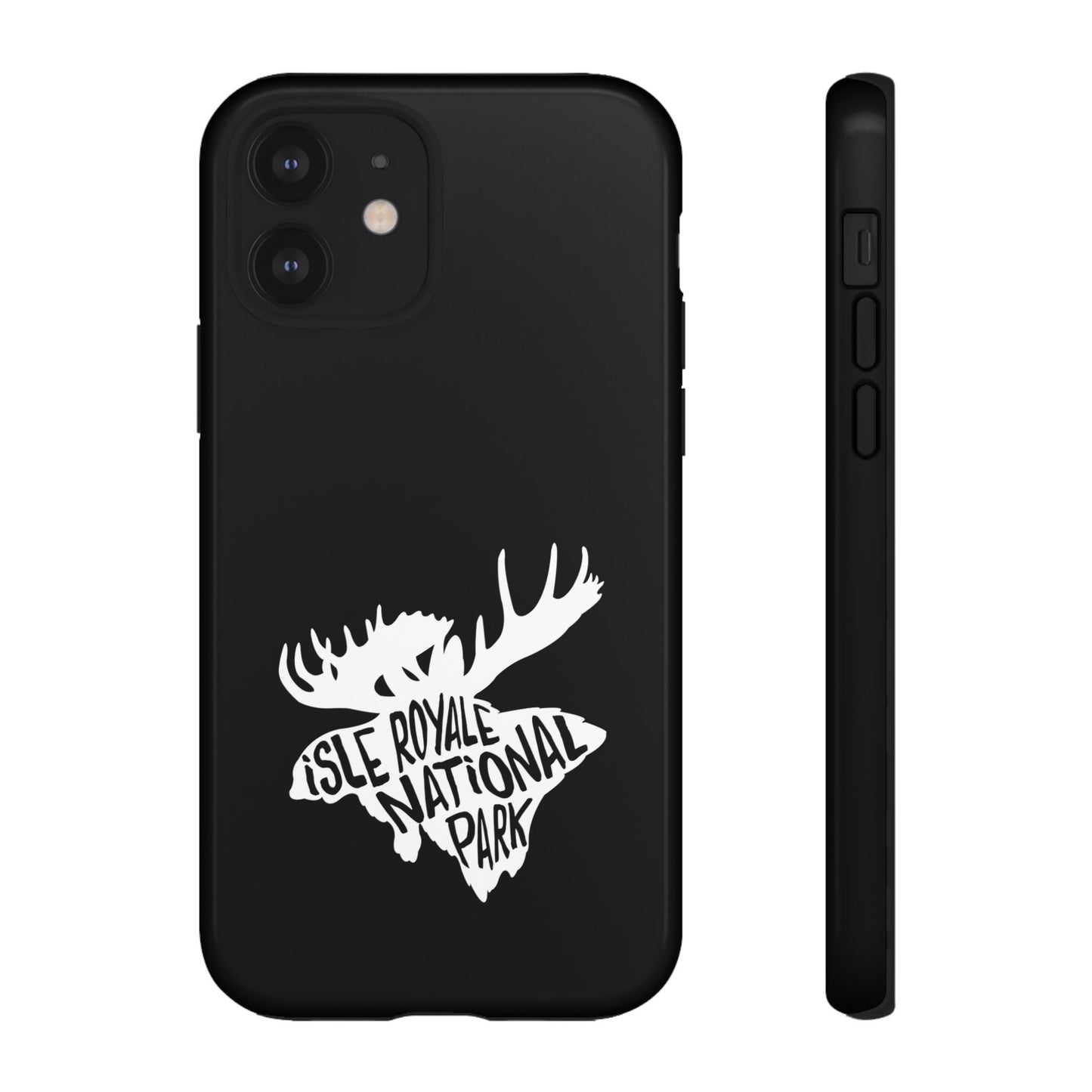 Isle Royale National Park Phone Case - Moose Design