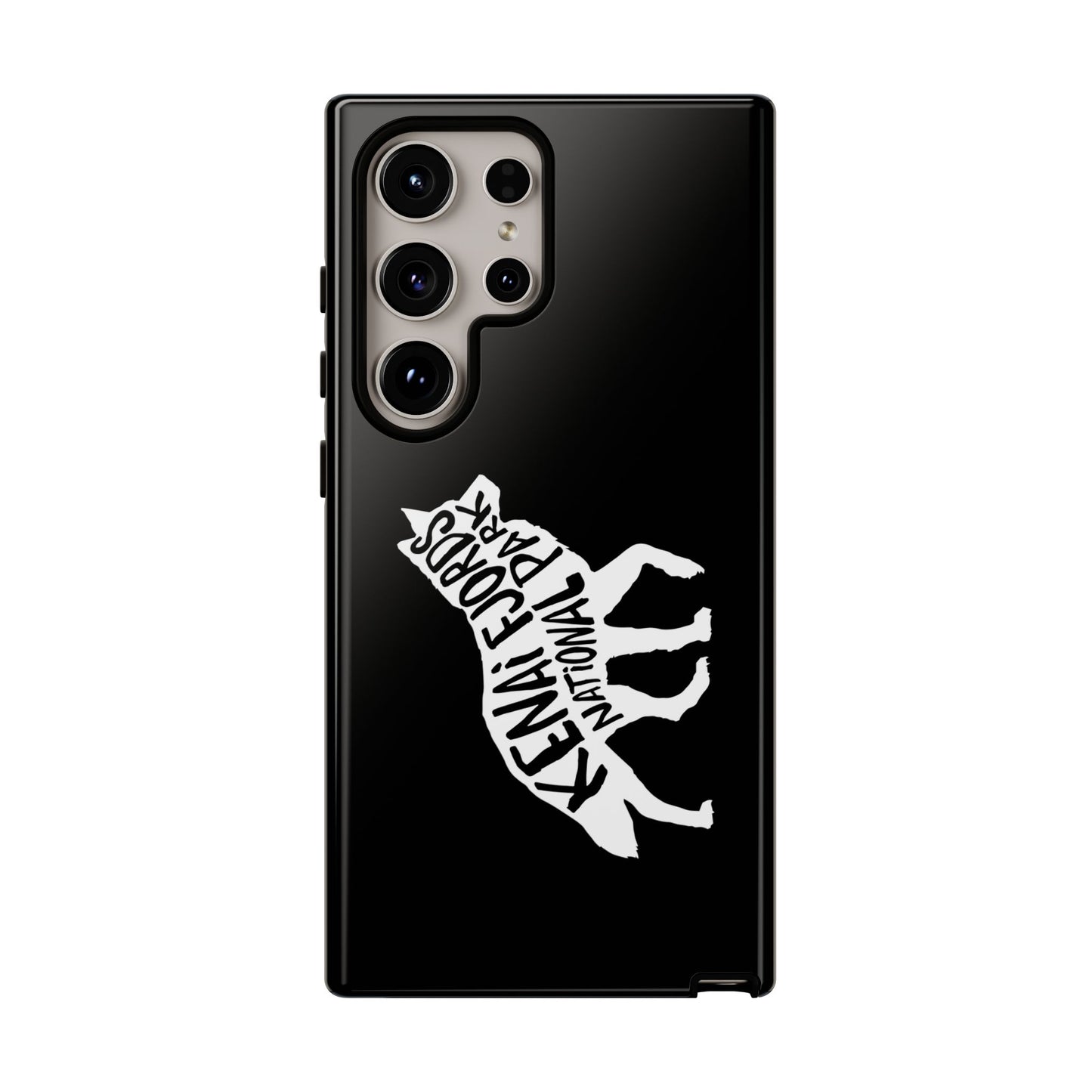 Kenai Fjords National Park Phone Case - Wolf Design