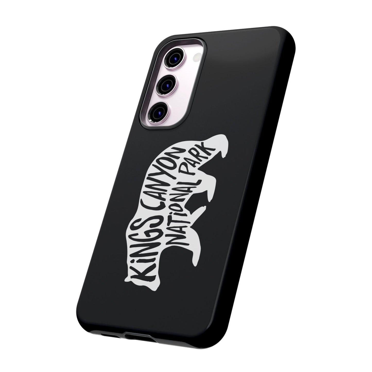 Kings Canyon National Park Phone Case - Black Bear Design