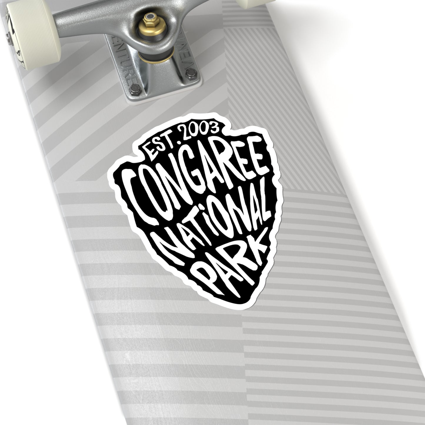 Congaree National Park Sticker - Arrow Head Design