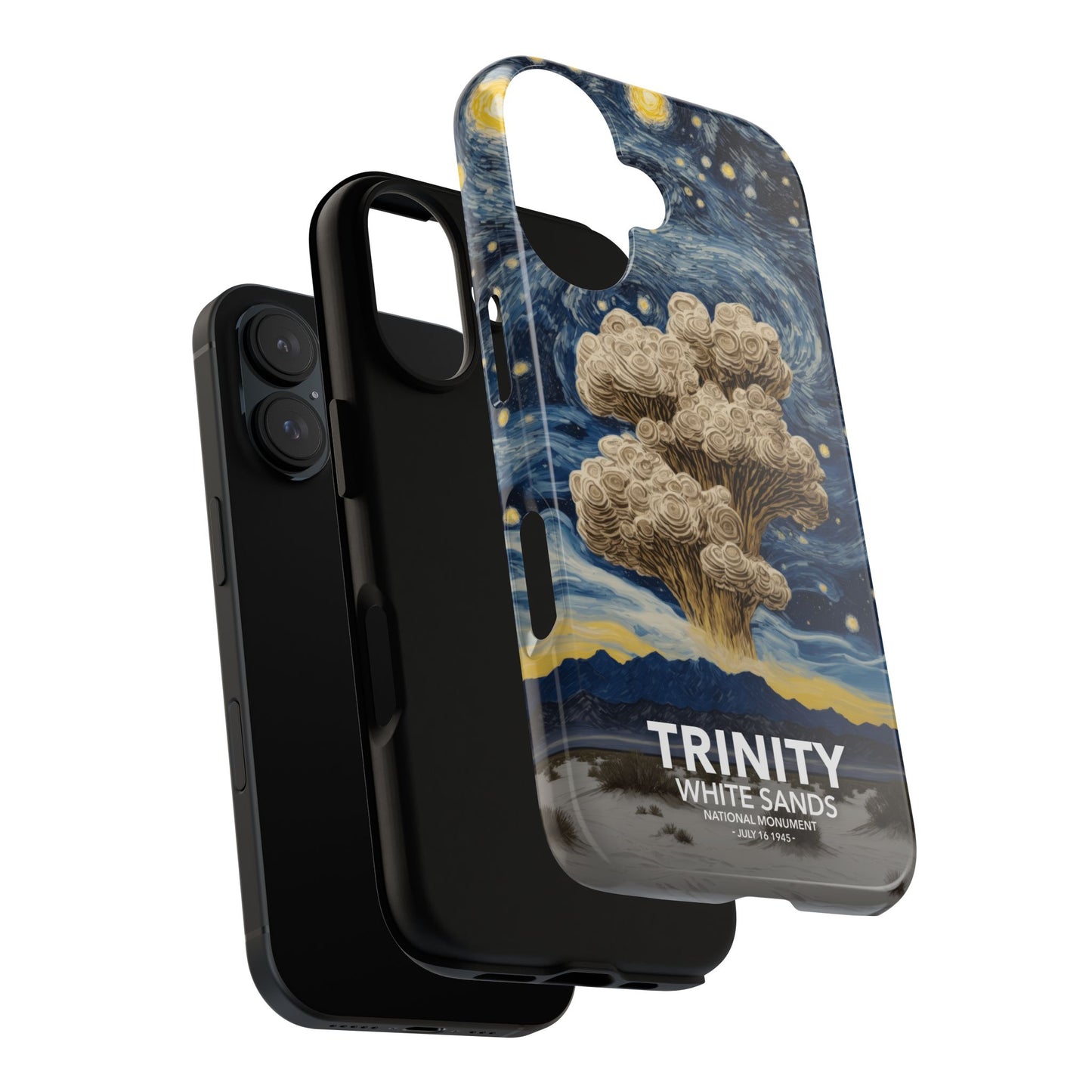 White Sands National Park Phone Case - Starry Night Trinity Test