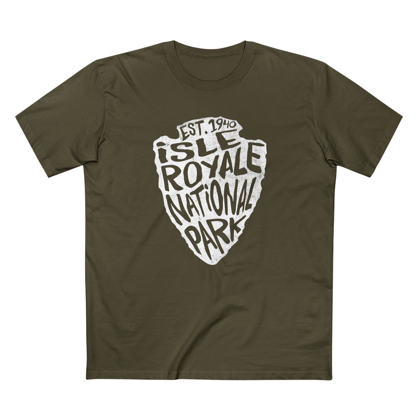 Isle Royale National Park T-Shirt - Arrowhead Design