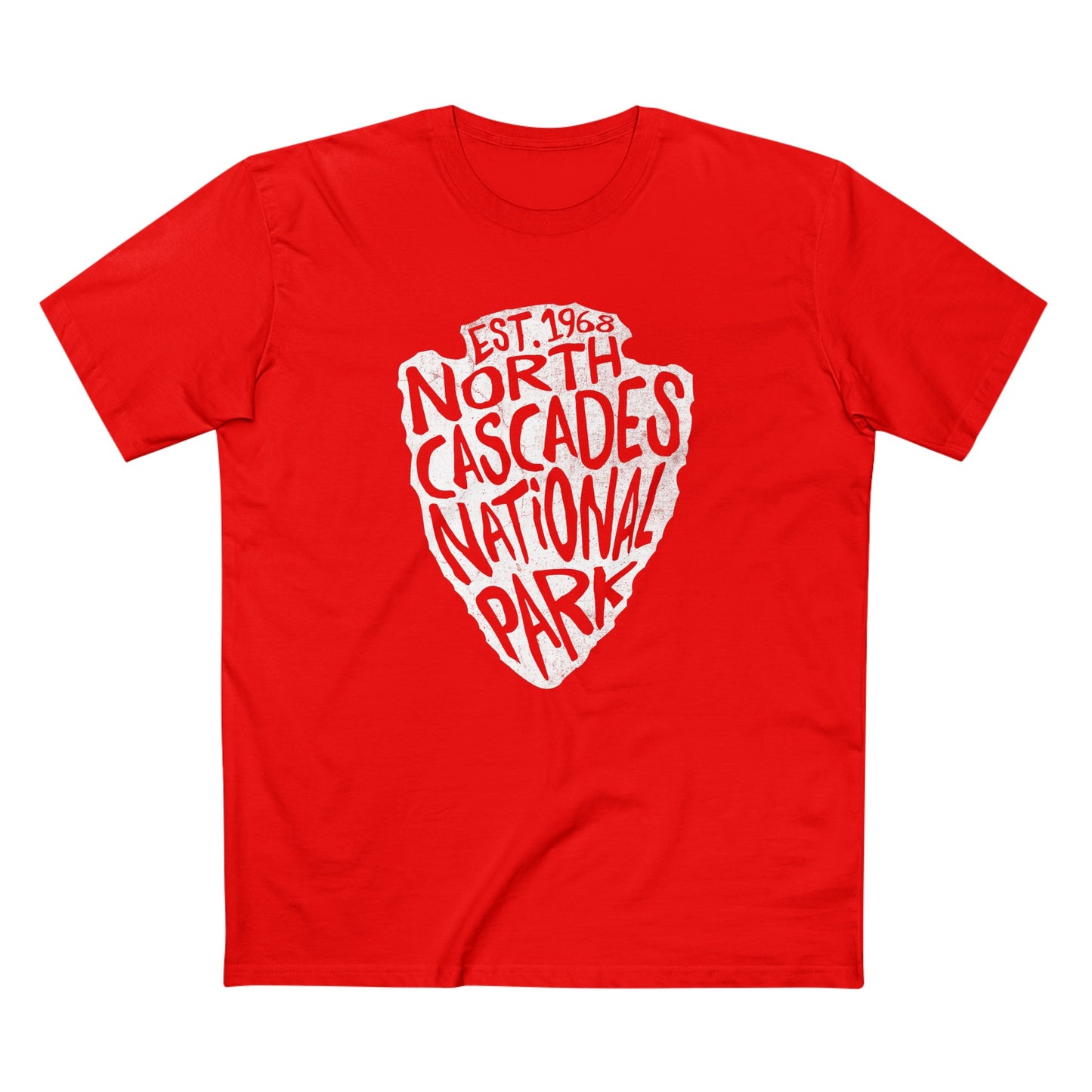 North Cascades National Park T-Shirt - Arrow head Design