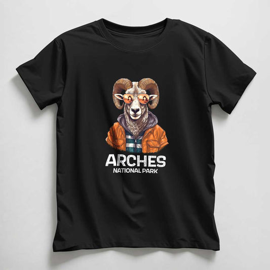 Arches National Park Child T-Shirt - Cool Bighorn Sheep