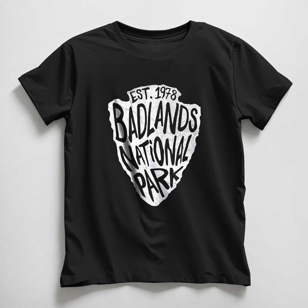 Badlands National Park Child T-Shirt - Arrowhead Design